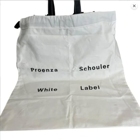 Proenza Schouler White Label Large Morris Tote NEW Canvas Leather - Picture 8 of 14